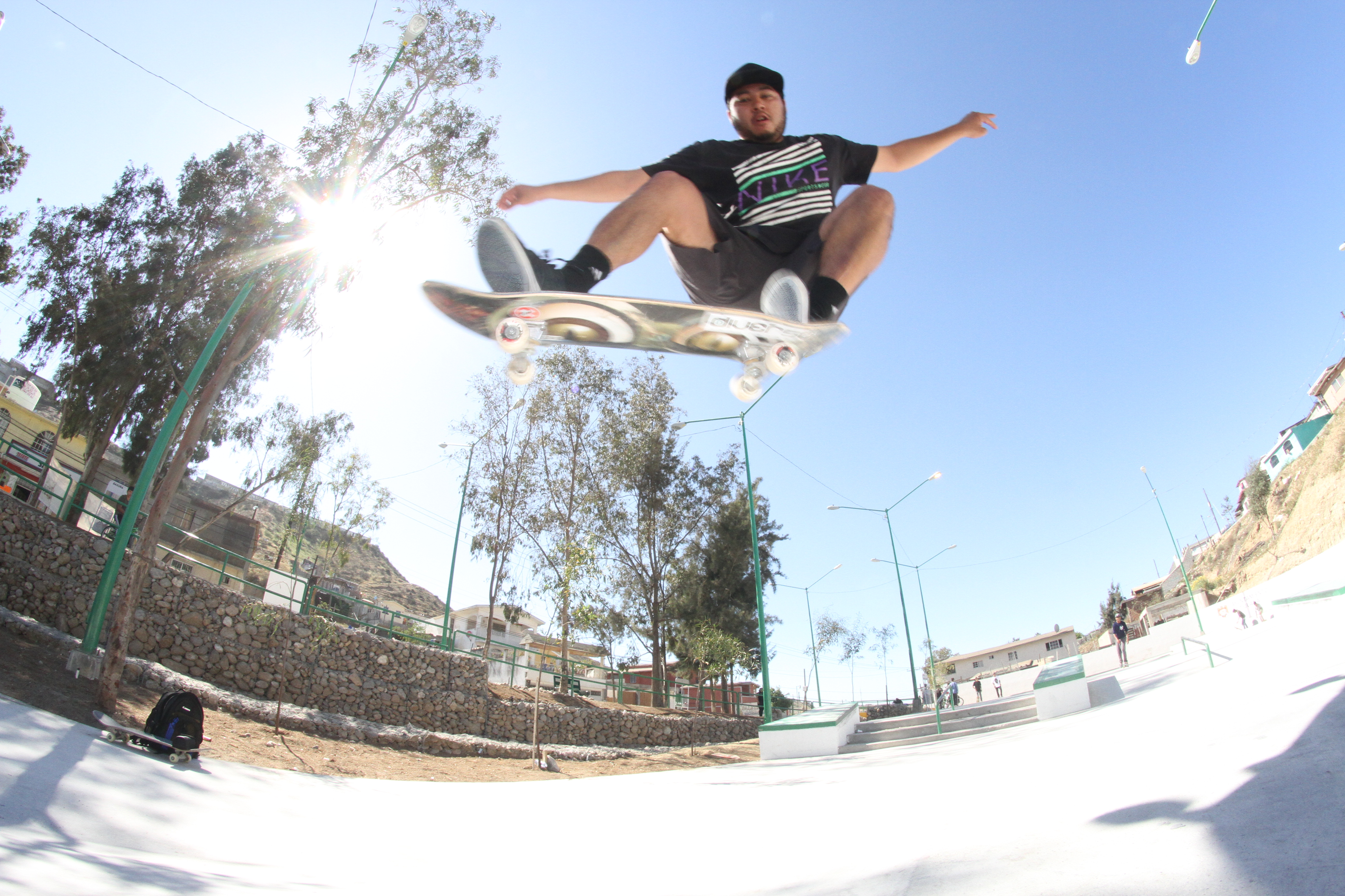 Beginner skating